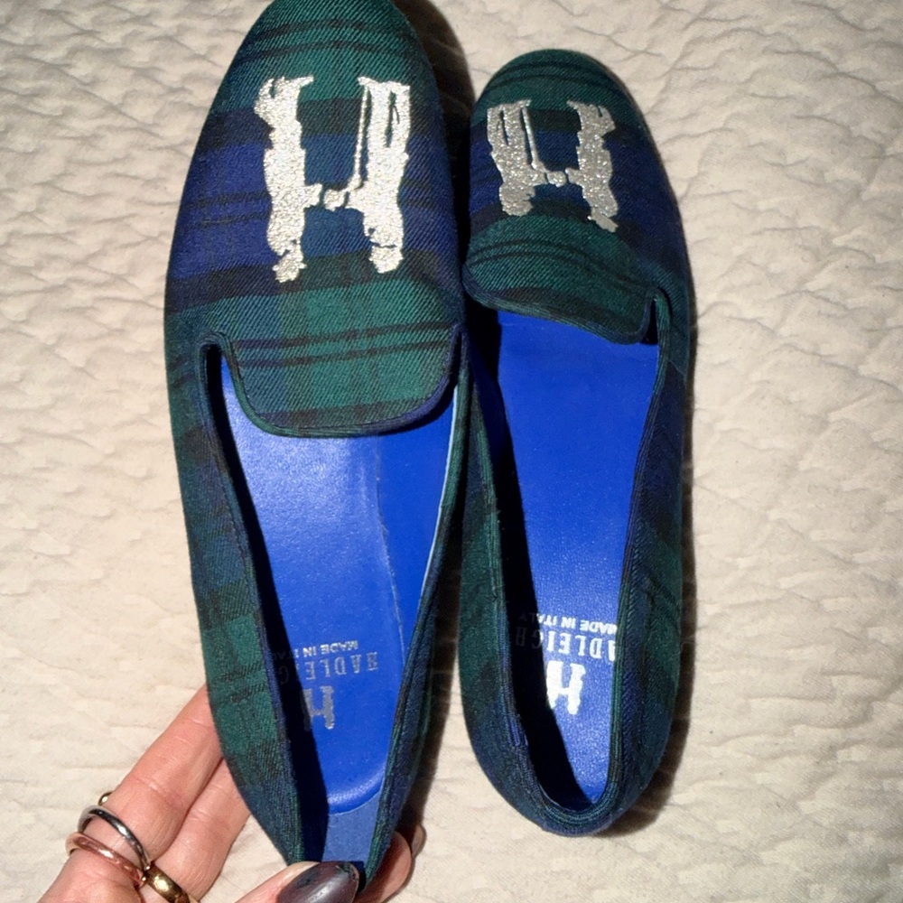 Hadleigh Plaid Slippers 37